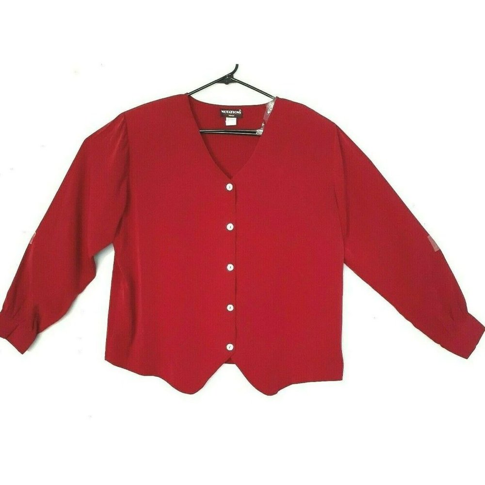 Notations womens shirt/blouse/top size 18W
